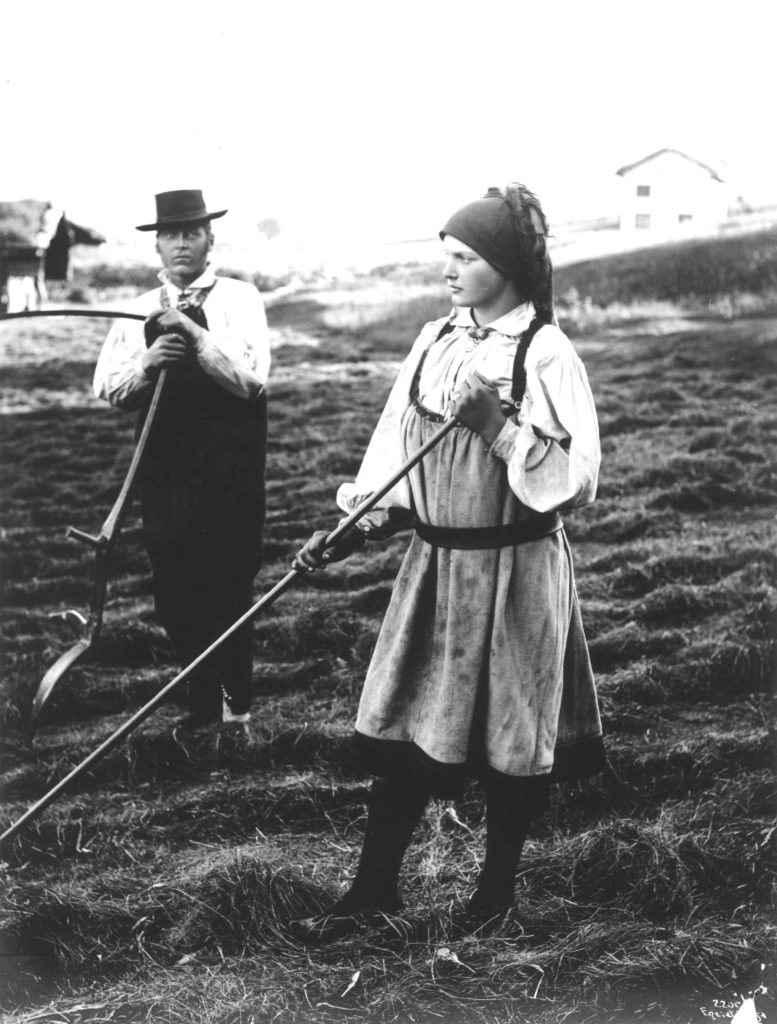 mann og kvinne, slått aust-agder 1888